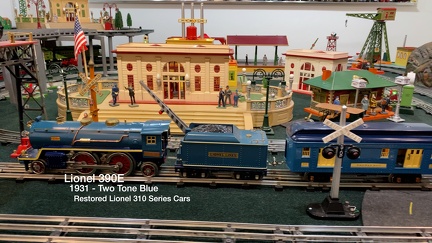 1931 Lionel 390E in Two Tone Blue