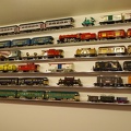 New Shelves  full with trains